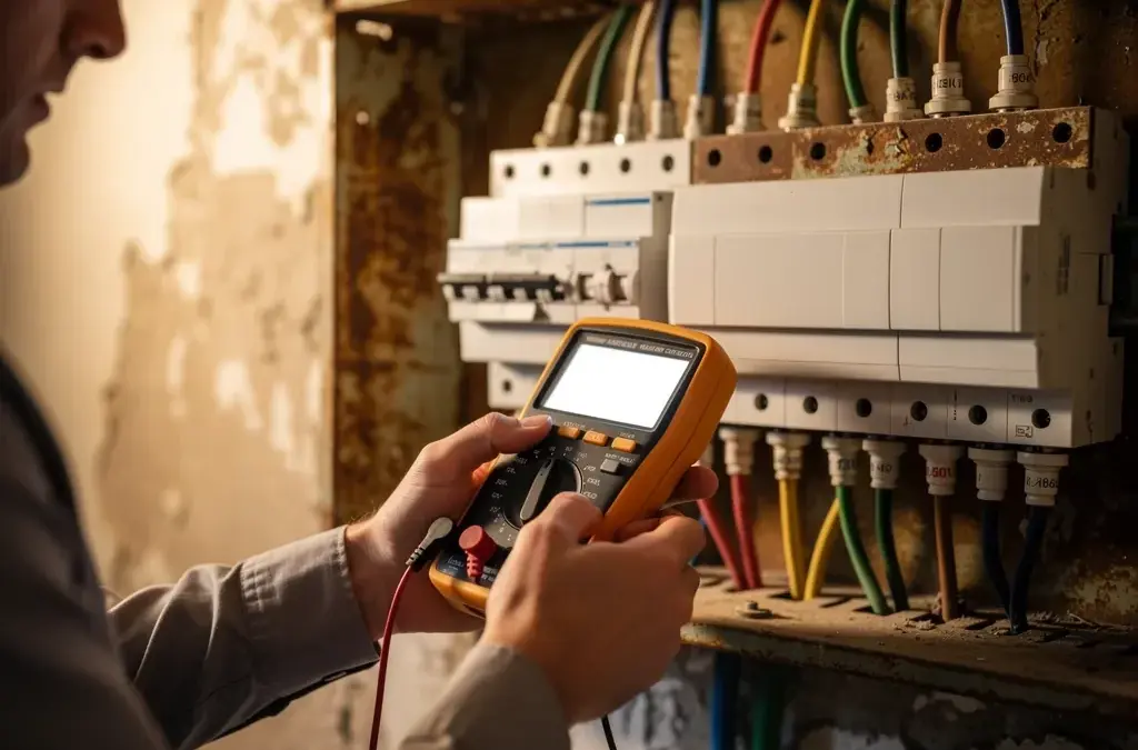 Analyse des Arbeitspunkts in der Elektrotechnik für Sanierungsprojekte in Altbauten