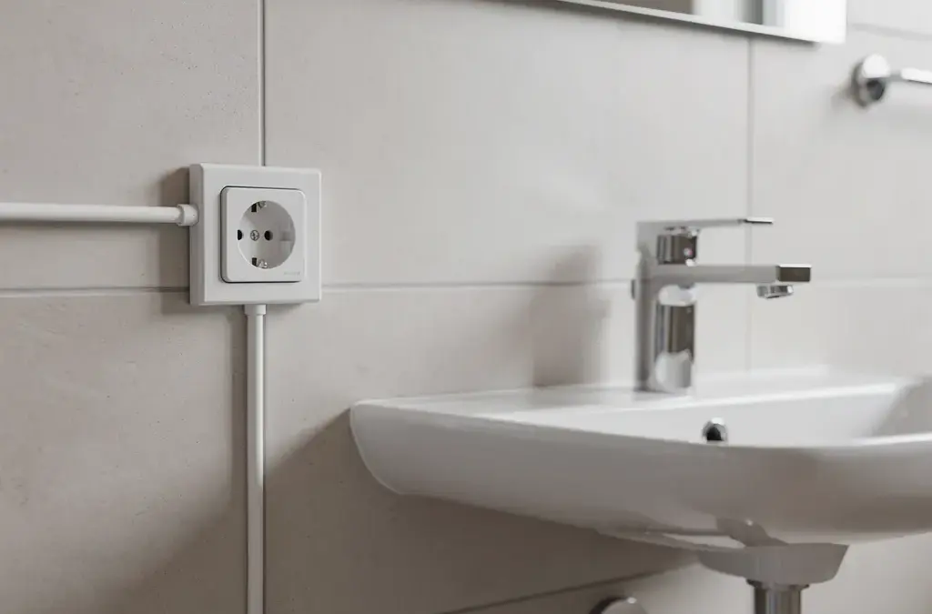 Planungstipps für Elektroinstallation bei Badsanierung und sichere Positionierung von Steckdosen