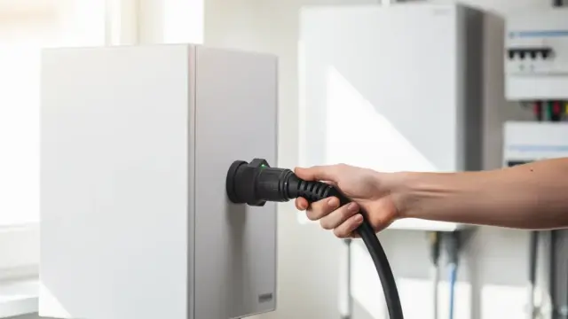 Infografik zur Funktionsweise von Batteriespeichern und ihrer Effizienz in Photovoltaikanlagen