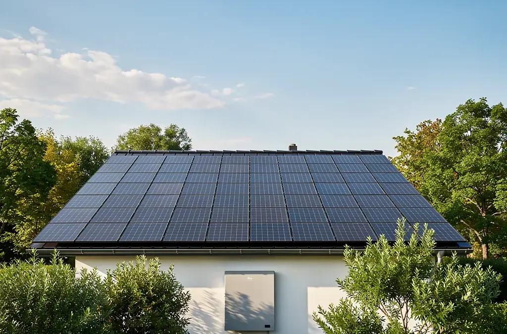 Beitragsbild zum Thema dezentrale Energieversorgung durch PV-Systeme und deren Vorteile