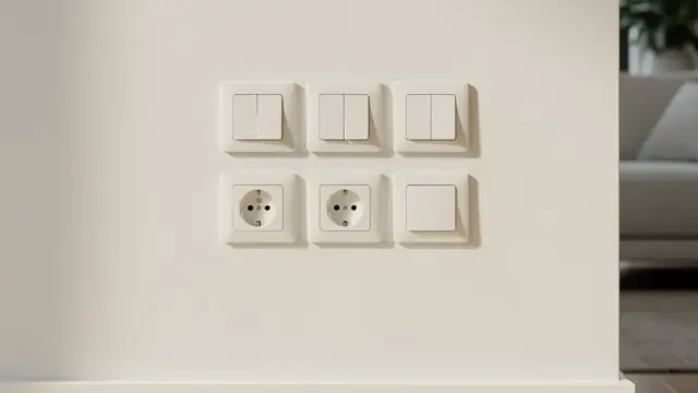 Grafik zu DIN Installationszonen für Elektroinstallationen in Wohnungen und Häusern