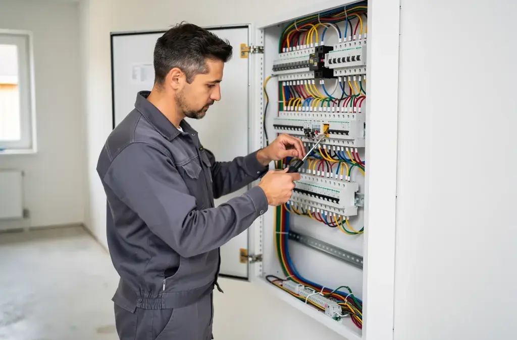 Beitragsbild zur DIN VDE 0100 und der Sicherheit elektrischer Anlagen