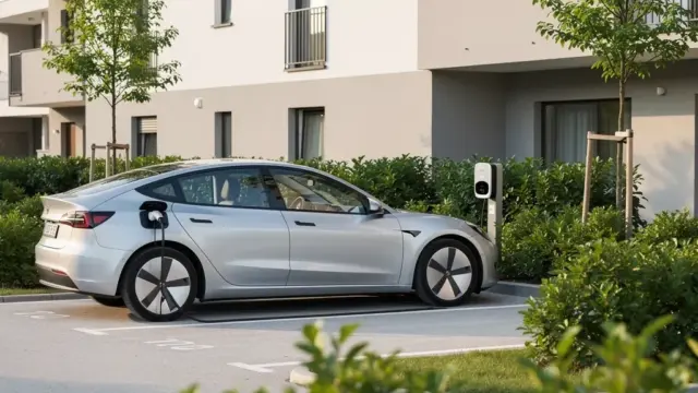 Elektrifizierung von Parkplätzen für Mehrfamilienhäuser zur Förderung der E-Mobilität