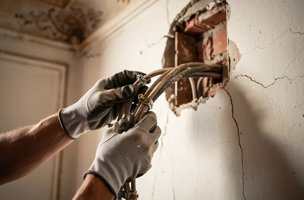 Beitragsbild zu Tipps zur Elektrik-Erneuerung im Altbau профессионально durchgeführt