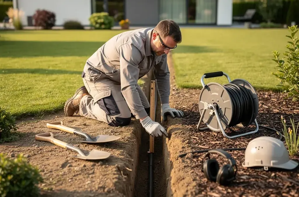Tipps zur sicheren Elektroinstallation im Garten und häufige Fehler vermeiden