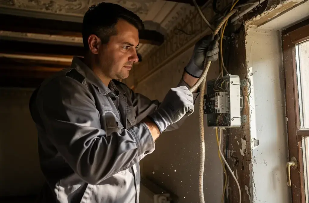 Elektroinstallation im Altbau: Tipps zur Wahl des passenden Elektrikers