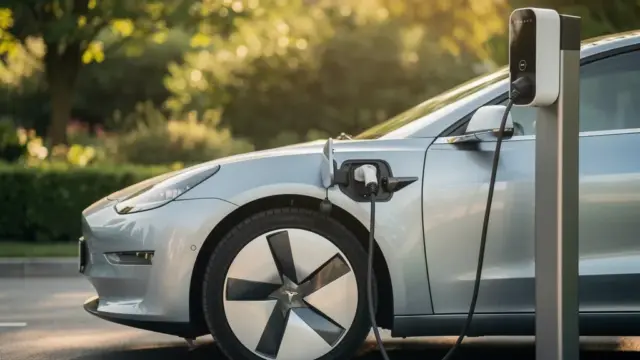 Illustration zum Thema Elektroauto Förderung