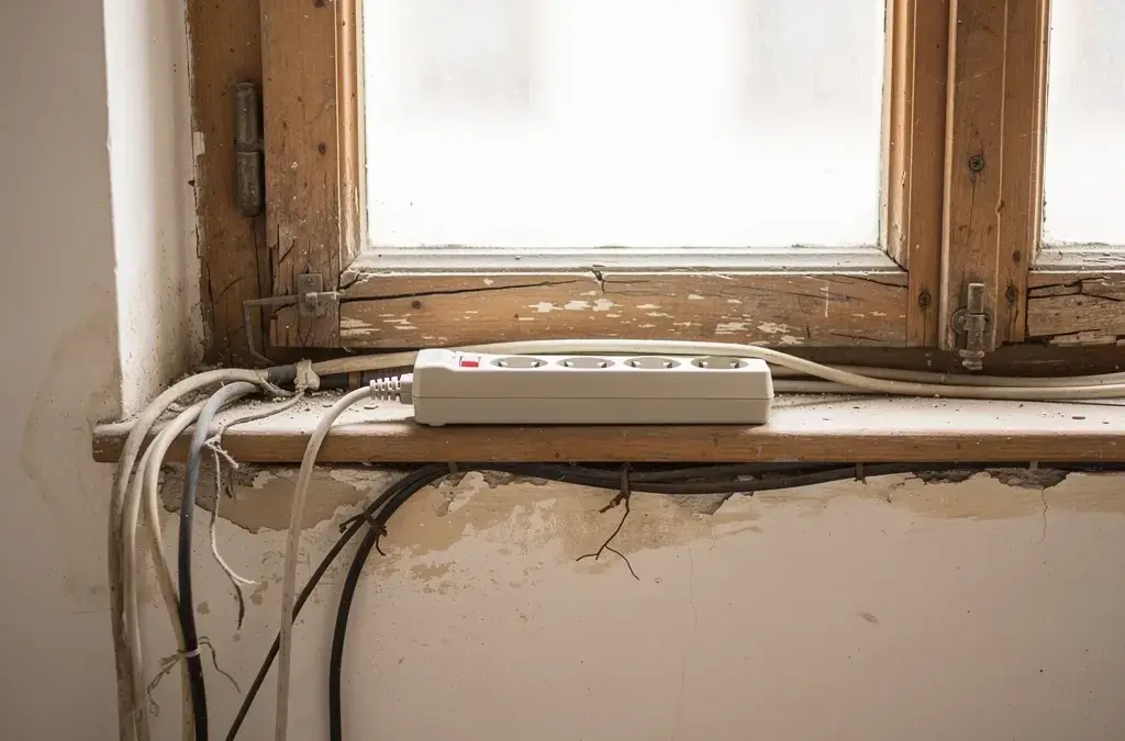 Elektroinstallation Altbau mit Fensteranpassung für erhöhte Sicherheit und moderne Standards