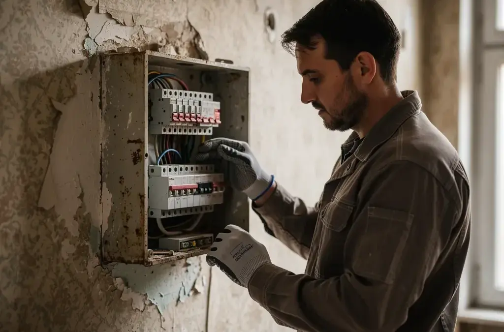 Elektroinstallation im Altbau in Österreich: rechtliche Vorgaben und Sicherheit beachten