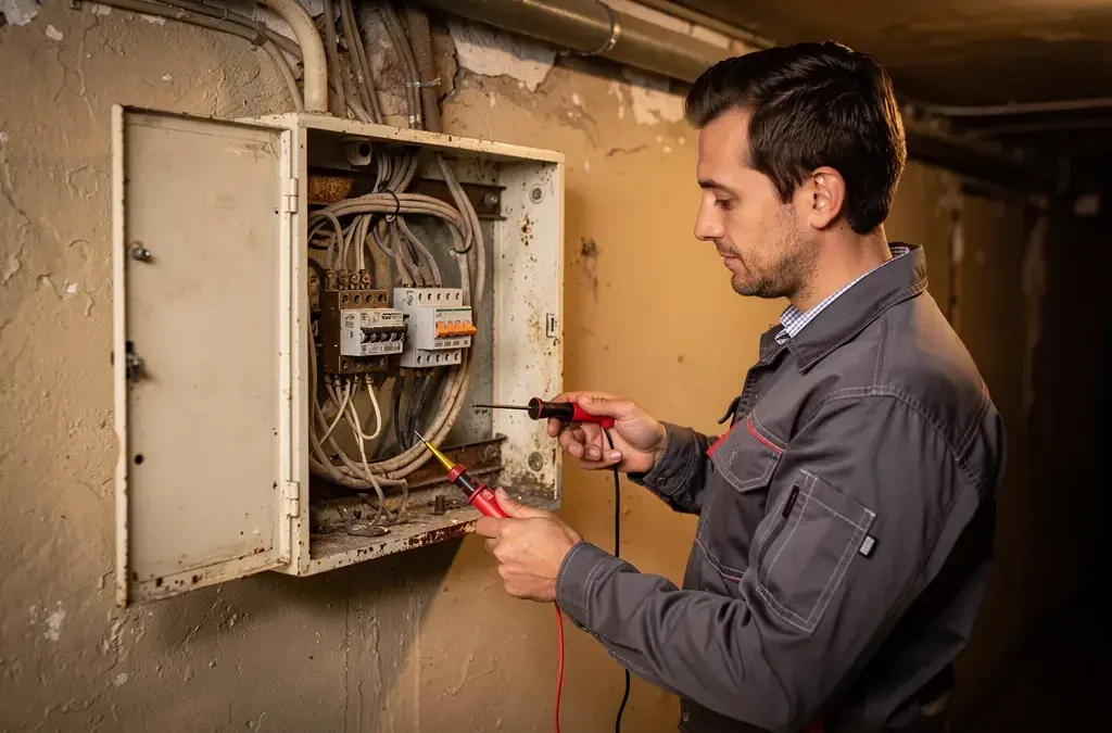 Elektroinstallation im Altbau testen für mehr Sicherheit und Schutz vor Gefahren