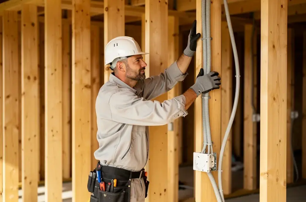 Elektroinstallation Holzbau Anforderungen: Sicherheit und Brandschutz im Fokus