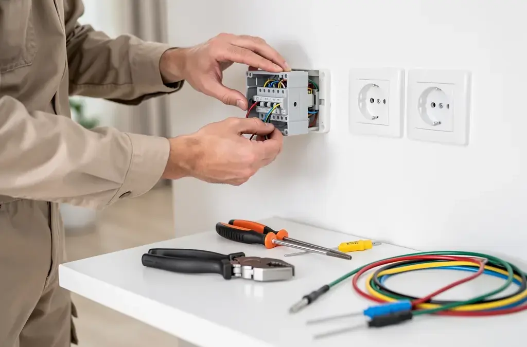 Illustration zum Thema Elektroinstallation kosten