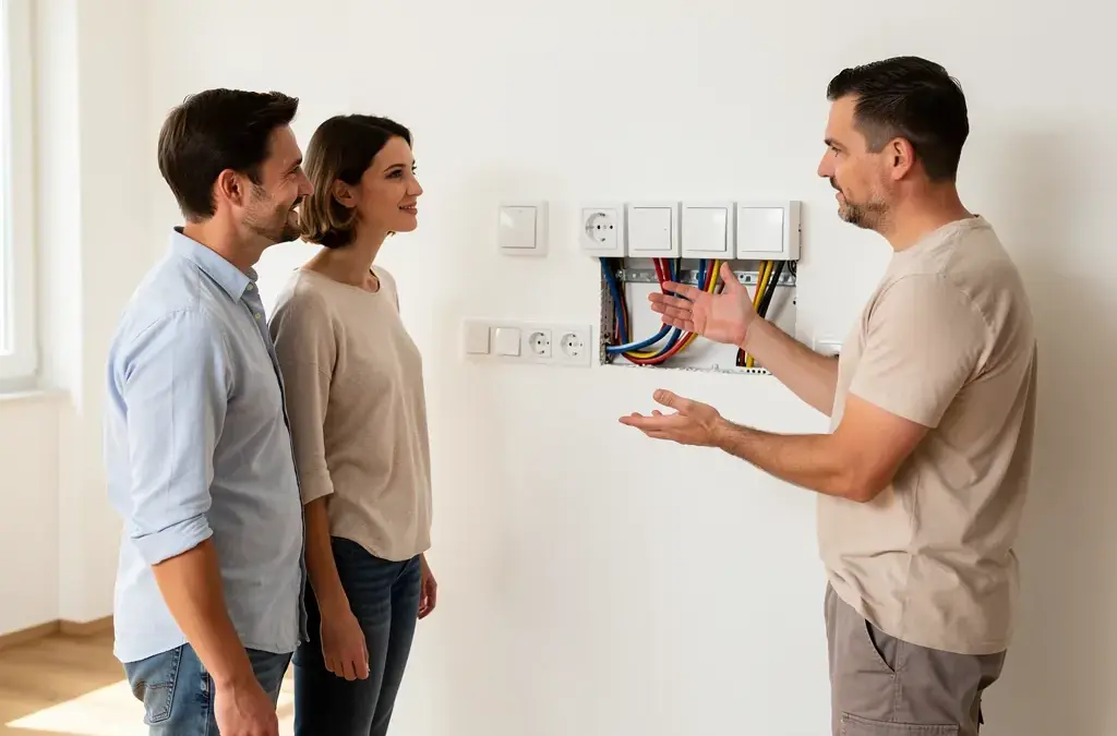 Kaufberatung Elektroplanung beim Hauskauf zur Sicherstellung moderner Installationen