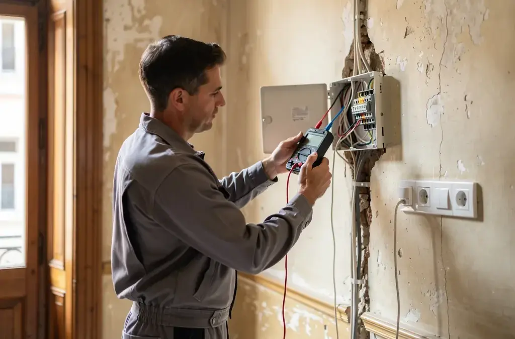 Elektroprüfung im Altbau zur Gewährleistung von Sicherheit und aktuellen Standards
