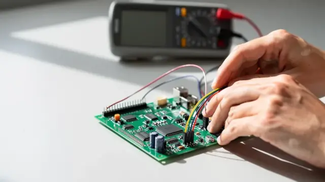 Beitragsbild zu den Grundlagen der Elektrotechnik einfach erklärt mit Fokus auf elektrische Größen