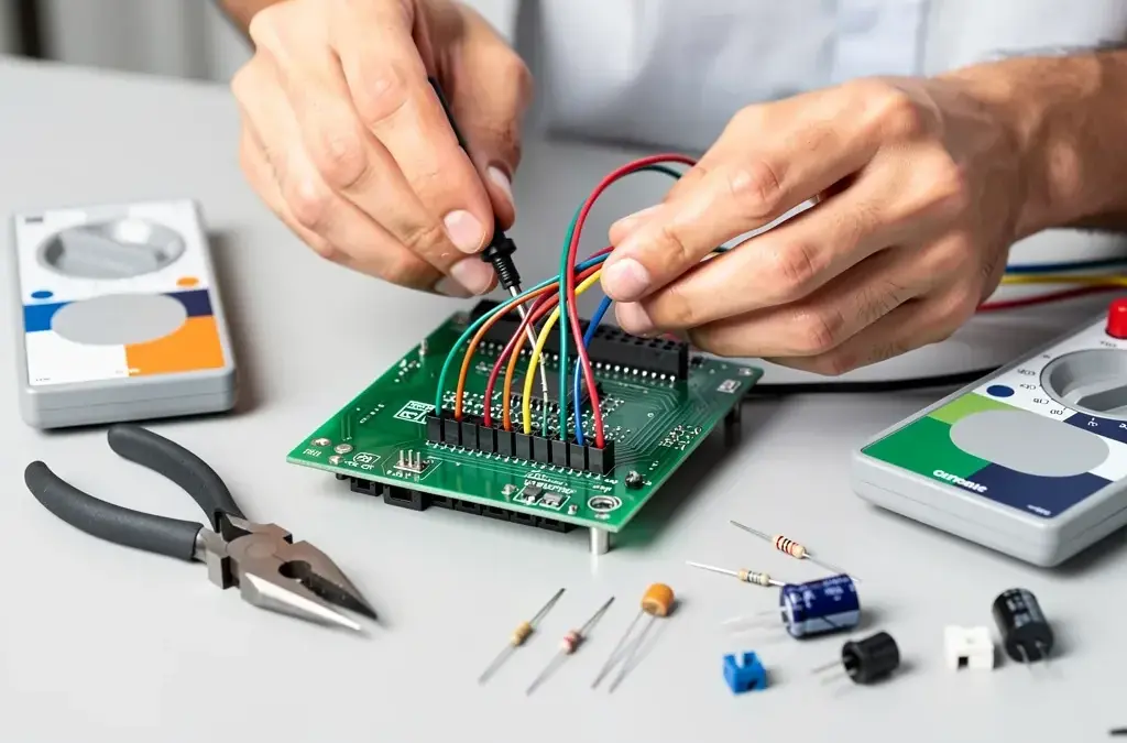 Überblick über die Grundlagen der Elektrotechnik mit Fokus auf wichtige Begriffe und Konzepte