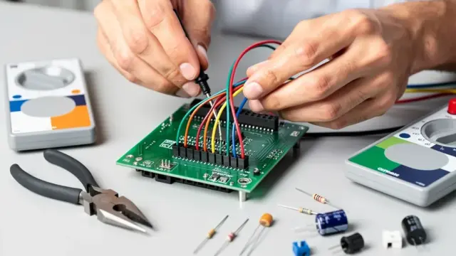 Überblick über die Grundlagen der Elektrotechnik mit Fokus auf wichtige Begriffe und Konzepte