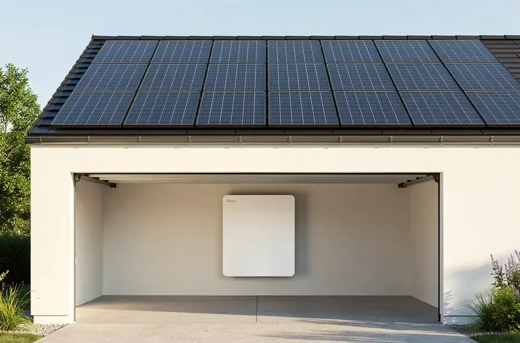 Illustration zum Thema Energiespeicher Systemintegration