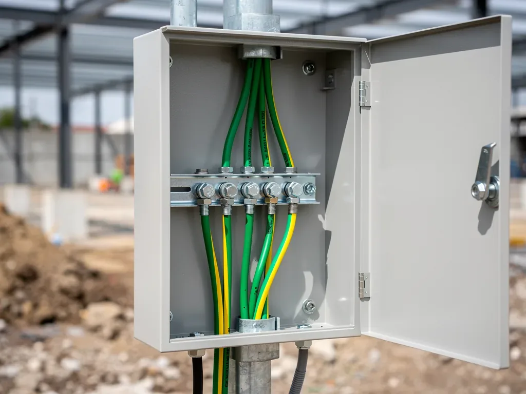 Elektriker bei der Arbeit – Symbolbild