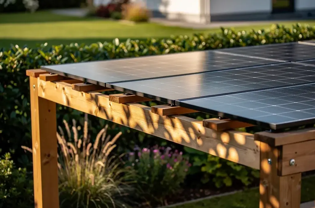 Erneuerbare Energien im Garten: Solarpanels und Windkraft für individuelle Stromerzeugung