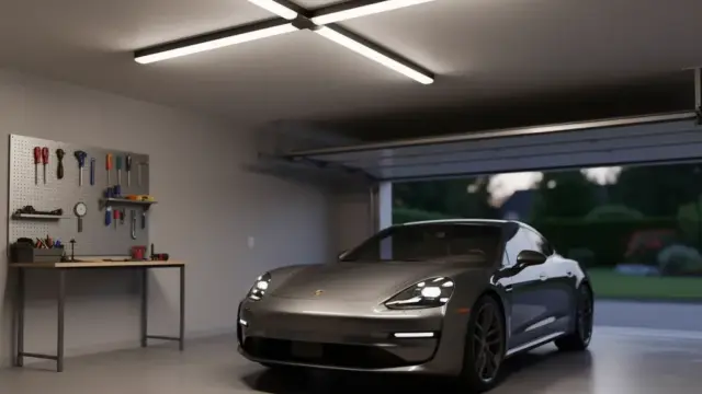 Feuchtraumleuchten in der Garage für optimalen Schutz und Sichtbarkeit