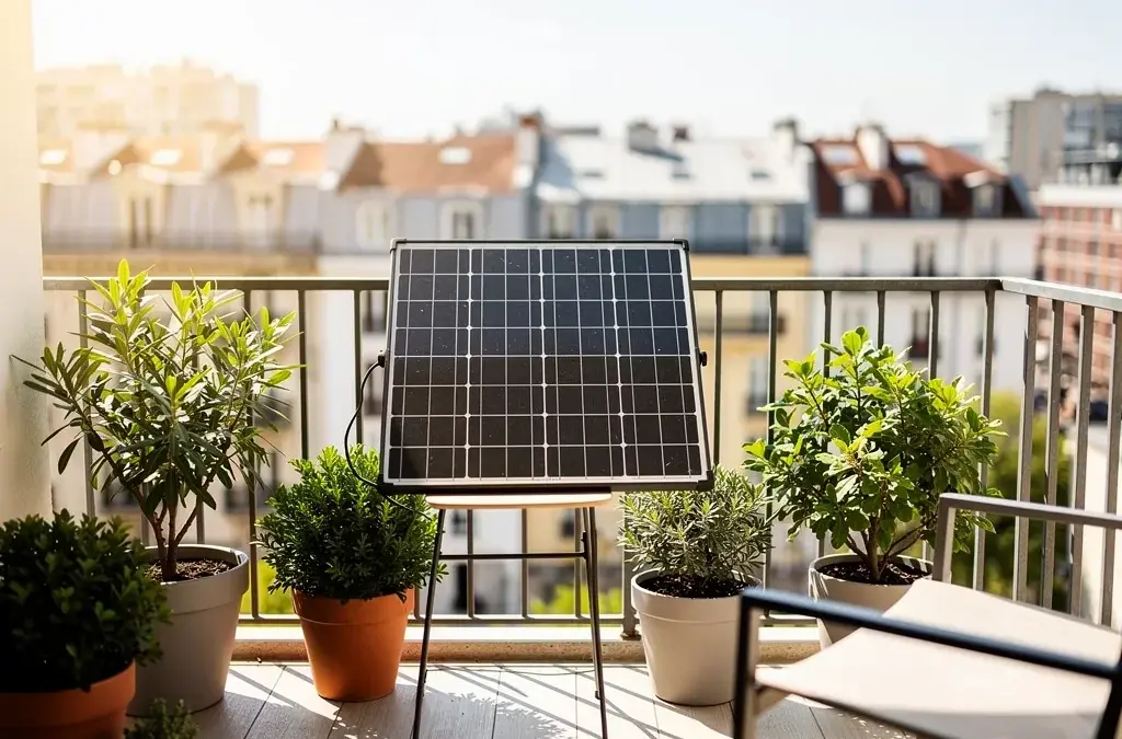 Balkonkraftwerk Grundlagen: Solarenergie effizient auf Balkon oder Terrasse nutzen