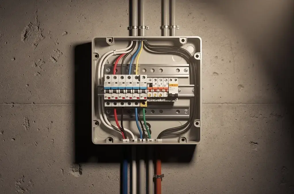 Hausanschlusskasten als zentrale Schnittstelle im Stromversorgungssystem für sichere Energieverteilung
