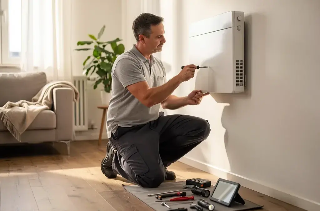 Beitragsbild zur wichtigen regelmäßigen Heizung wartung elektrisch für effiziente Heizsysteme