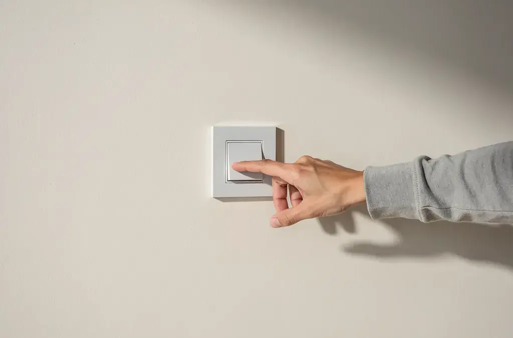 Beitragsbild zur optimalen Höhe von Lichtschaltern für Bauherren