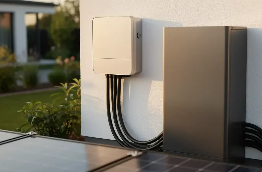 Hybrid Wechselrichter mit Batteriespeicher zur optimalen Nutzung von Solarstrom