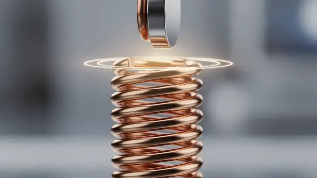 Beitragsbild zum Thema Induktion in der Elektrotechnik mit Grundlagen und Anwendungen