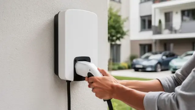 Ingenieure der Elektrotechnik gestalten Wallboxen für E-Mobilität in Mehrfamilienhäusern