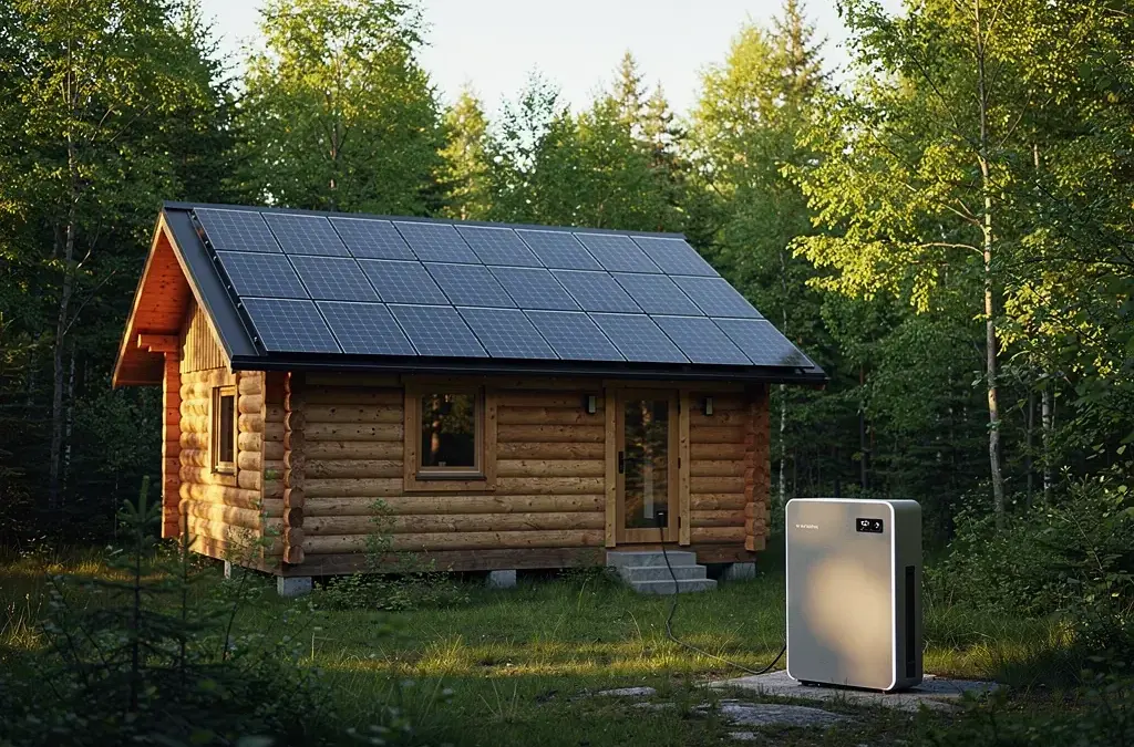 Insellösungen Batteriespeicher für autarke Stromversorgung aus erneuerbaren Energien