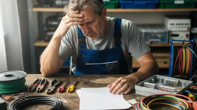 ALT-Text: Einfluss der Insolvenz auf Elektrobetriebe und Maßnahmen zur Risikominimierung
