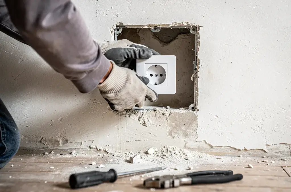 Installation und Verkabelung in Altbau: Vor- und Nachteile von Aufputz und Unterputz