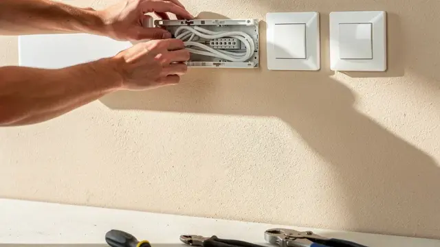Illustration zum Thema Kabel aufputz verlegen