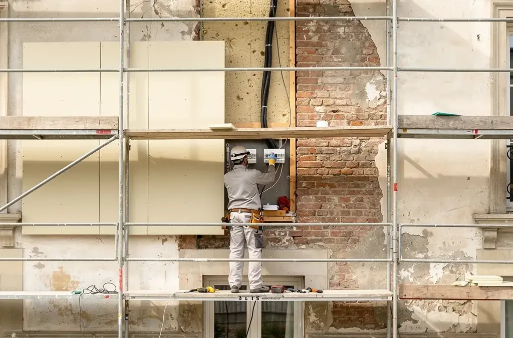Bild zeigt Beispiele für Kompensationstechniken zur Effizienzsteigerung im Altbau
