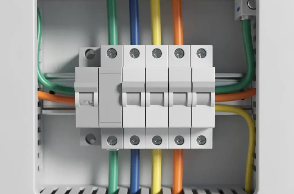 Diagramm zur Blindleistungskompensation in der Elektrotechnik für verbesserte Energieeffizienz
