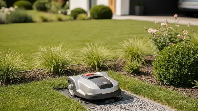 Mähroboter Ladestation optimal positionieren für effiziente Rasenpflege im Garten