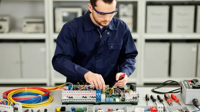 Beitragsbild zur Meisterprüfung Elektrotechnik: Chancen und Perspektiven für Fachkräfte