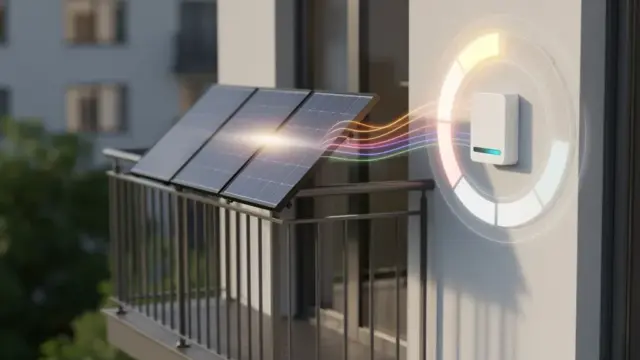 Messung der Stromproduktion bei Balkonkraftwerken mit Smart Meter und Zweirichtungszähler