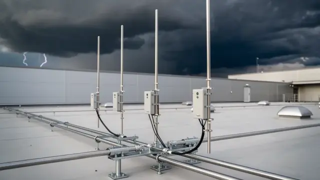 MSR-Technik im Blitzschutz schützt Anlagen vor Überspannung und minimiert Schäden