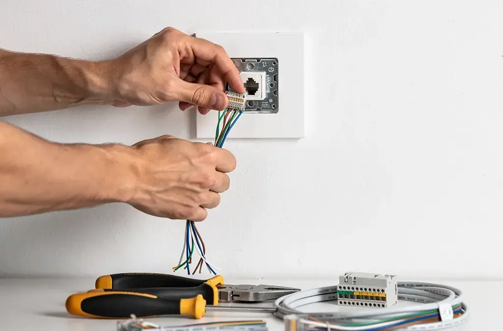 Beitragsbild zu Netzwerkverkabelungskosten und Preisgestaltung für professionelle Installation