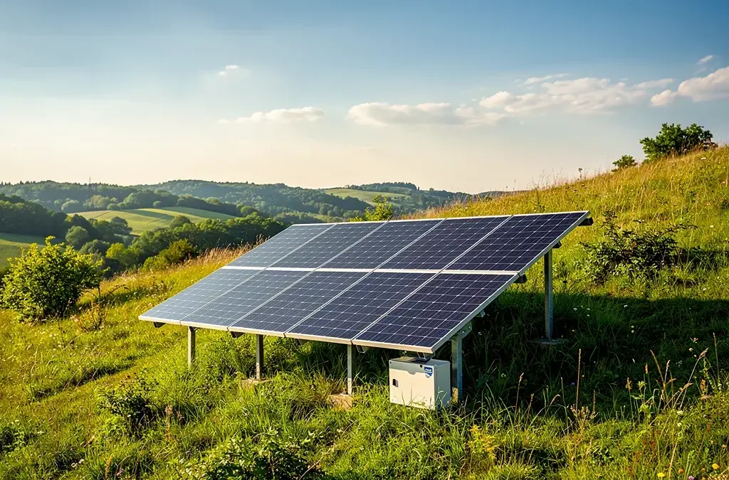 Grafik zur Planung von Off-Grid PV-Systemen für autarke Stromversorgung