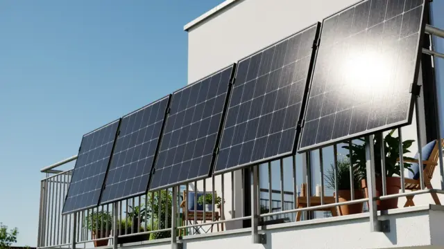 Setup eines Balkonkraftwerks im Parallelbetrieb zur Steigerung der Energieeffizienz