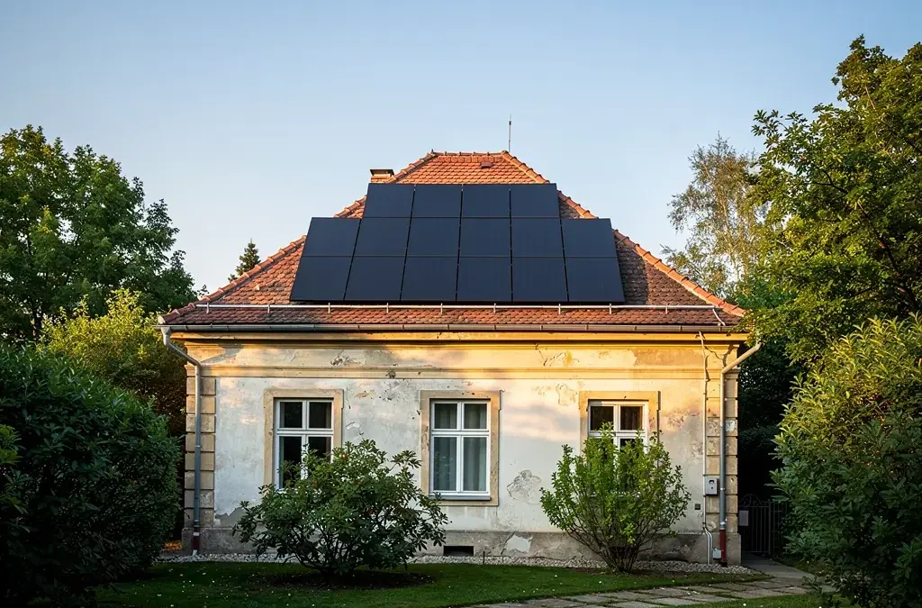 Photovoltaik im Altbau: Möglichkeiten und Herausforderungen für Eigentümer verstehen