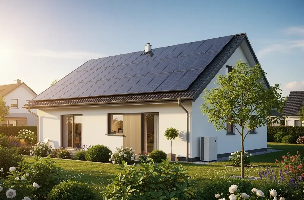Photovoltaik-System zur Heizungsnutzung: Grundlagen der Sonnenenergie für komfortables Wohnen