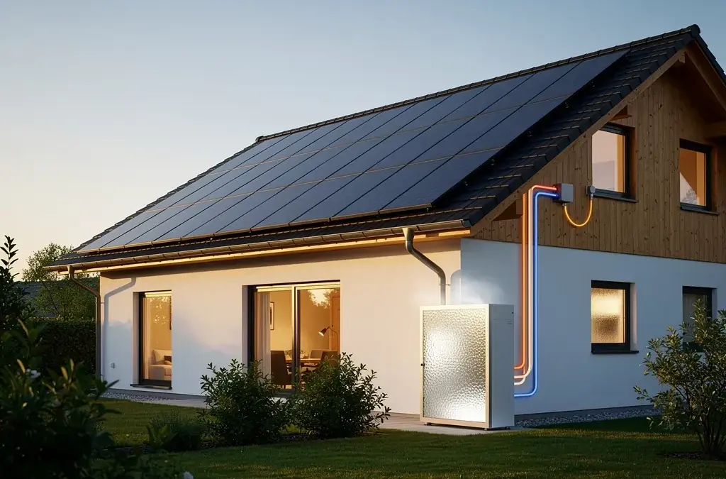 Photovoltaik zur Heizungsunterstützung senkt Heizkosten und nutzt Solarstrom effektiv
