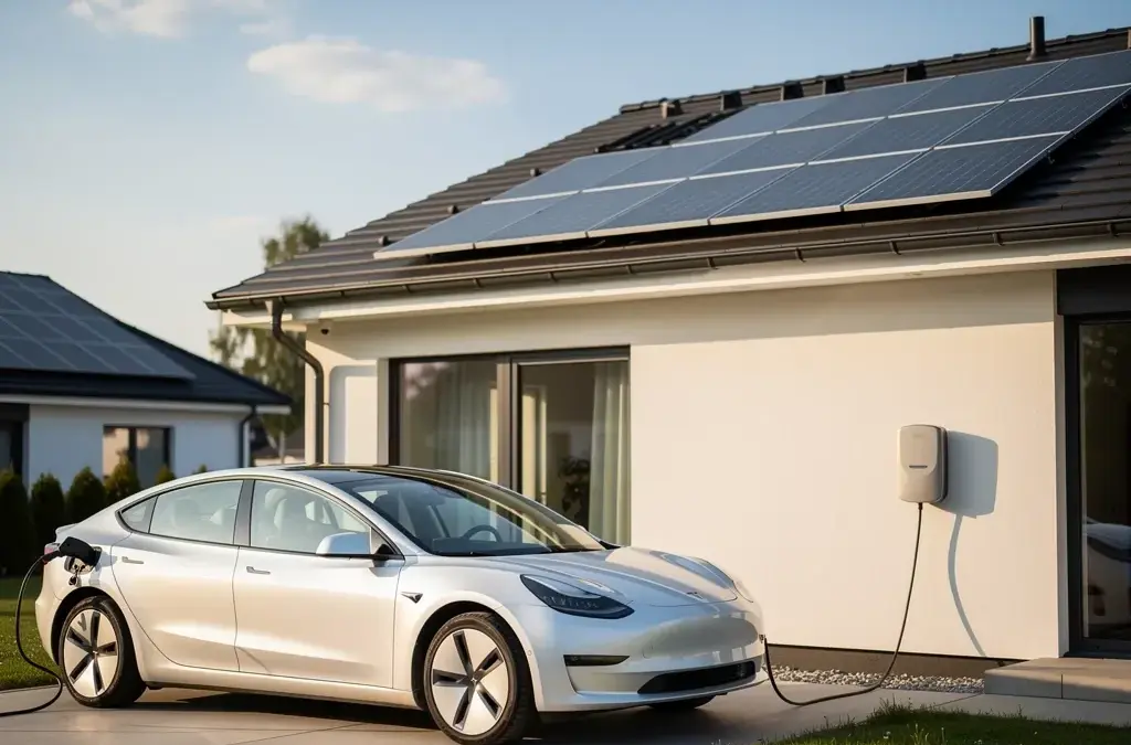 Beispielhafte Kostenersparnisse durch Photovoltaik und Wallbox in der E-Mobilität
