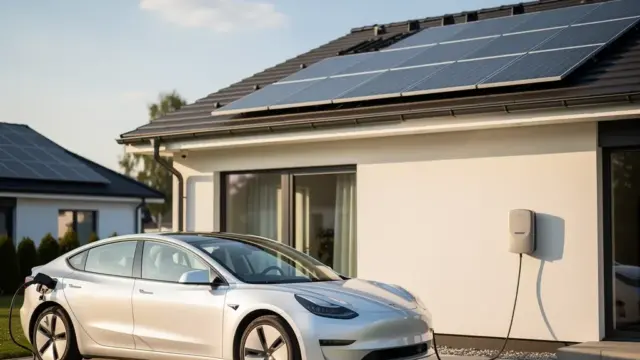 Beispielhafte Kostenersparnisse durch Photovoltaik und Wallbox in der E-Mobilität